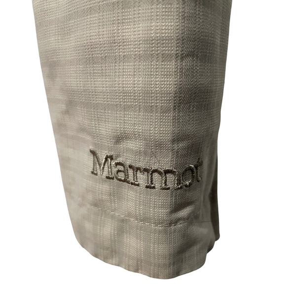 Marmot Women's Gray Membrane Waterproof Full Zip Hooded Grey Plaid Jacket US XS - Picture 3 of 13